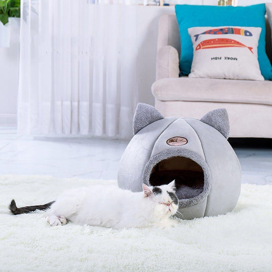 ComfyHouse™ - Niche pour chat ultra confortable - Ma boutique