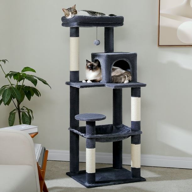 GroomerCatTower™ - Bleu Marine - Ma boutique