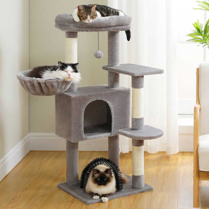 GroomerCatTower™ - Gris - Ma boutique